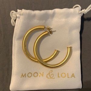 Moon and Lola Hoop Earrings
